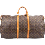 Louis Vuitton Canvas Monogram Keepall 60 Bandouliere