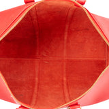Louis Vuitton Rouge Epi Leather Keepall 45