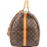 Louis Vuitton Canvas Monogram Keepall 60 Bandouliere