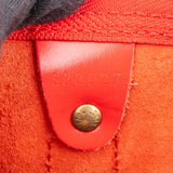 Louis Vuitton Rouge Epi Leather Keepall 45