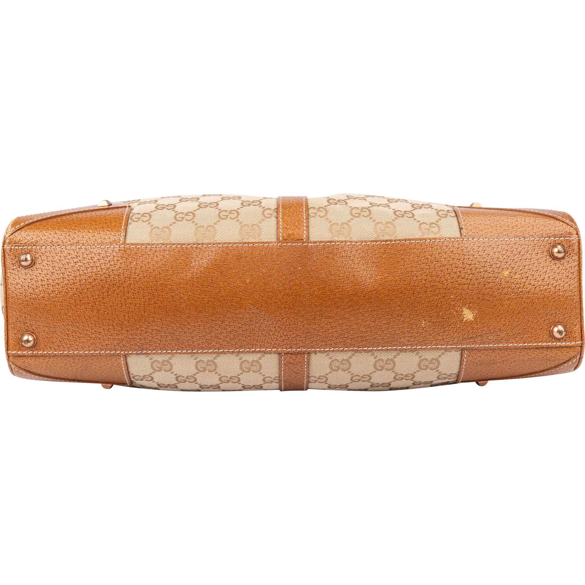 Gucci GG Monogram Jackie Handbag - vintageandkickz