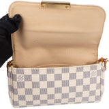 Louis Vuitton Damier Azur Monogam Favorite PM Shoulder Bag