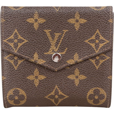 Louis Vuitton Canvas Monogram Elise Wallet