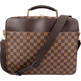 Louis Vuitton Damier Ebene Monogram Porte Ordinateur Business Handbag
