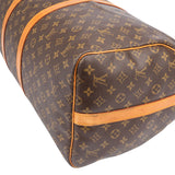 Louis Vuitton Canvas Monogram Keepall 55 Bandouliere