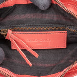 Balenciaga Pink Leather Mini City Handbag