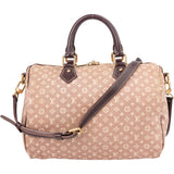 Louis Vuitton Mini Lin Monogram Speedy 30 Bandouliere