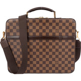 Louis Vuitton Damier Ebene Monogram Porte Ordinateur Business Handbag