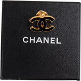 Chanel CC Emaille Mini Brooch Pin