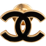 Chanel CC Emaille Mini Brooch Pin