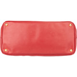 Prada Red Saffiano Leather Galleria Handbag