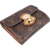 Louis Vuitton Canvas Monogram Joey Wallet