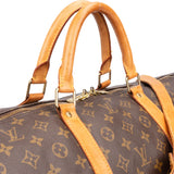 Louis Vuitton Canvas Monogram Keepall 60 Bandouliere
