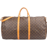 Louis Vuitton Canvas Monogram Keepall 60 Bandouliere