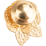 Chanel CC Emaille Camellia Mini Brooch Pin