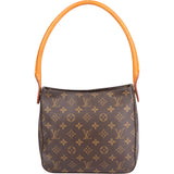 Louis Vuitton Canvas Monogram Looping MM Shoulder Bag