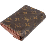 Louis Vuitton Canvas Monogram Compact Wallet