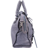 Balenciaga Classic Lilac Leather City Handbag