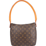 Louis Vuitton Canvas Monogram Looping MM Shoulder Bag