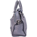 Balenciaga Classic Lilac Leather City Handbag