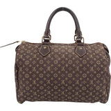 Louis Vuitton Mini Lin Monogram Speedy 30 Handbag