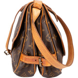 Louis Vuitton Canvas Monogram Saumur 30 Crossbody Bag