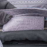 Balenciaga Classic Lilac Leather City Handbag