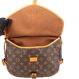 Louis Vuitton Canvas Monogram Saumur 30 Crossbody Bag