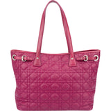 Christian Dior Quilted Coated Lady Dior Shopper Handbag