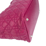Christian Dior Quilted Coated Lady Dior Shopper Handbag