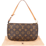 Louis Vuitton Canvas Monogram Pochette Accessoire Handbag