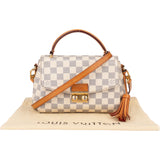 Louis Vuitton Damier Azur Monogram Croisette Handbag