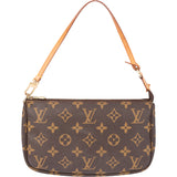 Louis Vuitton Canvas Monogram Pochette Accessoire Handbag