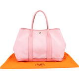 Hermès Pink Cotton Garden Party Handbag
