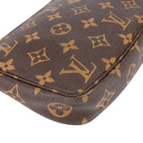 Louis Vuitton Canvas Monogram Pochette Accessoire Handbag