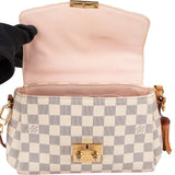 Louis Vuitton Damier Azur Monogram Croisette Handbag