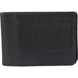 Louis Vuitton Black Taiga Leather Slender Wallet