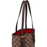 Louis Vuitton Damier Ebene Monogram Bucket PM Handbag