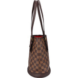 Louis Vuitton Damier Ebene Monogram Bucket PM Handbag