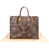 Louis Vuitton Canvas Monogram OnTheGo Handbag