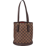 Louis Vuitton Damier Ebene Monogram Bucket PM Handbag