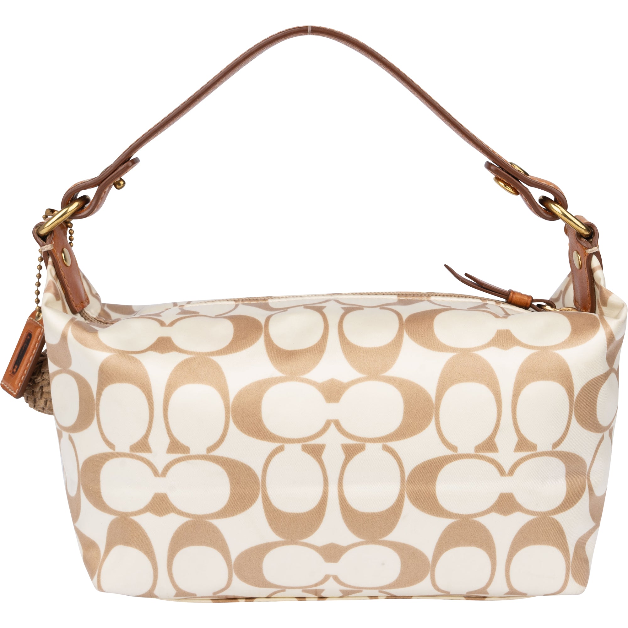 Coach Monogram Mini Handbag - vintageandkickz
