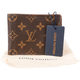 Louis Vuitton Canvas Monogram Slender Wallet