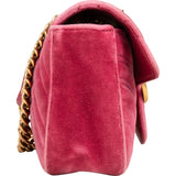 Gucci Velvet GG Marmont Crossbdoy Bag