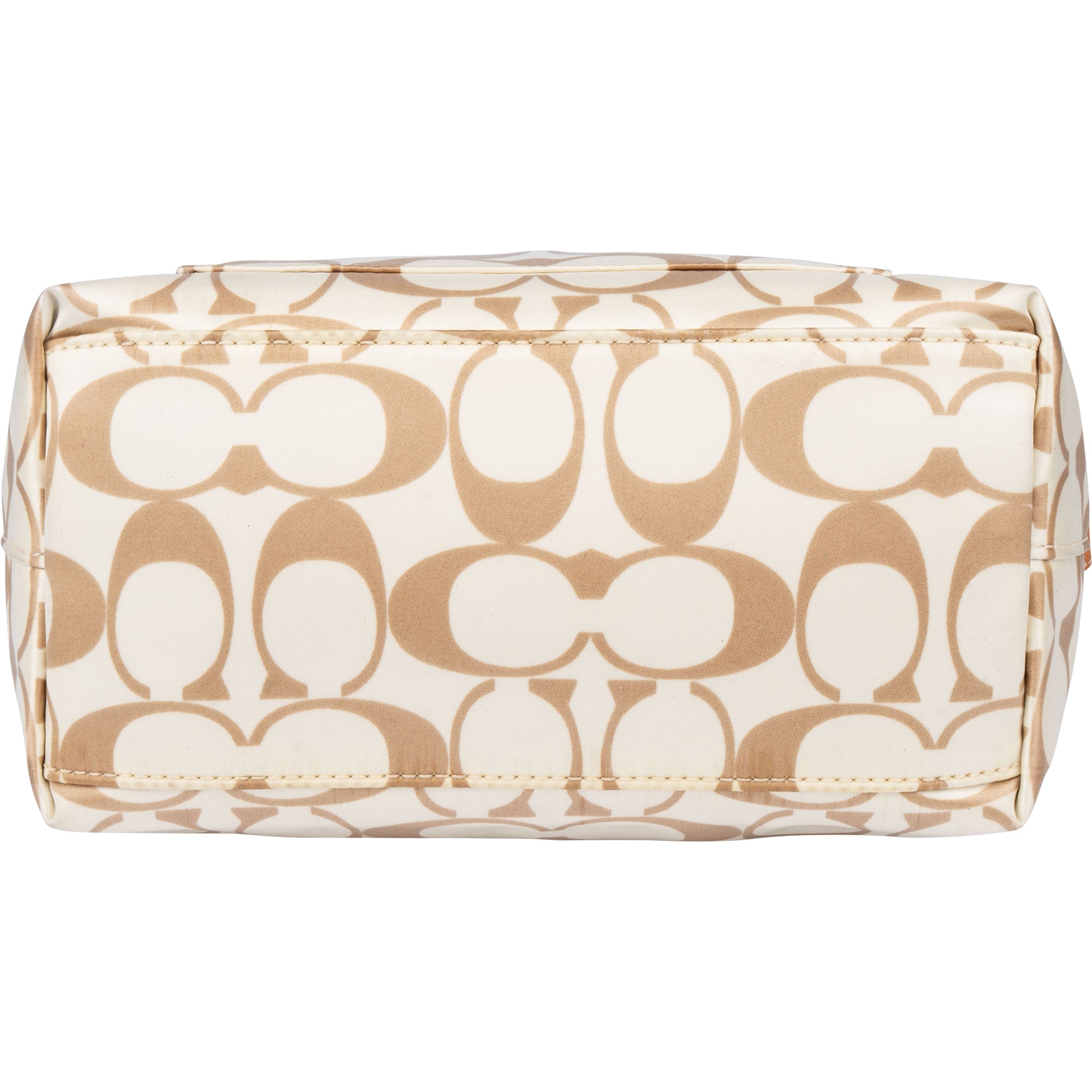 Coach Monogram Mini Handbag - vintageandkickz