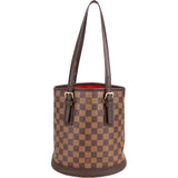 Louis Vuitton Damier Ebene Monogram Bucket PM Handbag