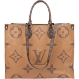 Louis Vuitton Canvas Monogram OnTheGo Handbag