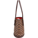 Louis Vuitton Damier Ebene Monogram Bucket PM Handbag
