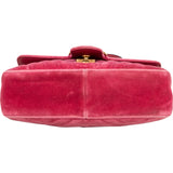 Gucci Velvet GG Marmont Crossbdoy Bag