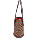 Louis Vuitton Damier Ebene Monogram Bucket PM Handbag